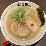 三麺流 武者麺 - 鶏塩そばこってり＠三麺流武者麺江坂本店（2022年7月某日）