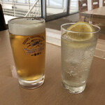 レストラン 海幸苑 - 生中とチューハイレモンで乾杯！