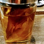 スパイス・ラー麺 卍力 - スパイスリーフが入った酢