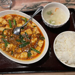 中国料理 西安刀削麺 - 麻婆豆腐定食