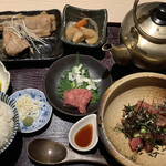 Ginza Maguro - マグロ茶漬けの御膳1200円
