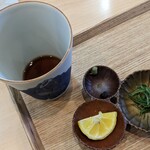 飯田商店 - 冷たいつゆと薬味