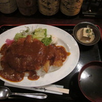 たくあん・牡丹亭 - チキンカツカレー