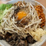 らーめん 福の神 - 福二郎まぜそば＋麺大盛　¥980＋120