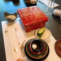 満寿家 - 並盛は鰻重に蓋が！