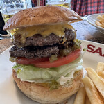 GRILL BURGER CLUB SASA - ■チーズバーガーL¥1,990