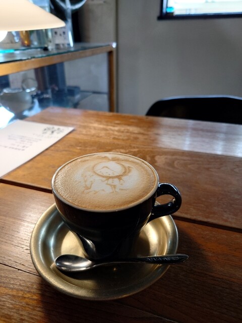 カフェラテ Spanish latte♡ A small amount of condensed milk in the