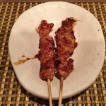 くおくお。 - 鶏はらみの炭火串焼き（3本）→2本