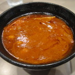 つけ麺 五ノ神製作所 - 海老の芳ばしい香りが伝わってくるスープ。
      
      
      