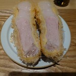 とんかつ成蔵 - 梅山豚リブロースかつ