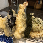 蕎麦 やすたけ - 天ぷら