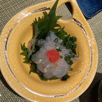 築地青空三代目  銀座三越 - 追加1.のれそれポン酢