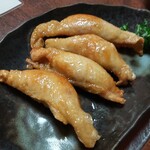 おごり - 鶏皮餃子