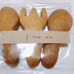 Mugi cafe - 型抜きクッキー¥150