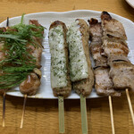 Yakitori Senryou - 焼鳥　注文の品