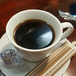 キッチン ブルー グローブ - コーヒーのアップ