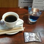 キッチン ブルー グローブ - アフターコーヒー