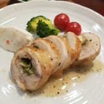 キッチン ブルー グローブ - ガランティーヌのアップ