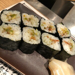 寿司を味わう 海鮮問屋 浜の玄太丸 - わさび巻き　473円