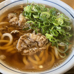 ウエストうどん - 肉うどん 650円