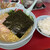 ラーメン山岡家 - 料理写真:醤油ネギラーメン大盛＋ライス