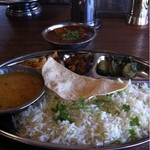 ポークビンダルーのプレート