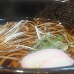 そば処 つぼ半 - かけ ¥500