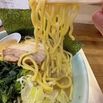 あめ家食堂 - 中太麺