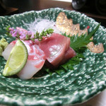 居食家 寿 - ＜3150円コース＞お刺身三種盛