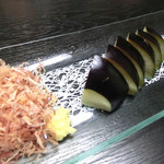 居食家 寿 - ＜アラカルト＞水なすの刺身