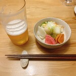 練馬 鳥長 新潟 - 香の物のお口直し