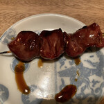 炭焼創彩鳥家 人見 - 京都地鶏きも　180円