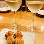 練馬 鳥長 新潟 - モモ串焼き