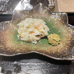 炭平 - 茹で蟹　もちろん剥いてくれます