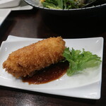 日本酒Dining 根岸 川木屋 - 蟹クリームコロッケ