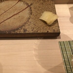 Sushi Ginza Onodera - ガリ　薄くてたべやすい
