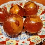 焼鳥食堂 - キンカン醤油漬け@400