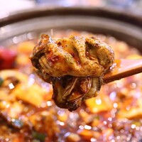 中國菜 心香 - 四川麻婆豆腐定食 日生産牡蠣入り(3,080円)