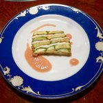 レストラン イコブ - ズッキーニとモッツァレラチーズの重ね焼き　2013.7.2