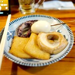 Oden Takasago - たこ・玉子・車麩・さつま揚げ