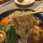 朝鮮飯店 - 温麺 麺リフト(2023年3月11日)