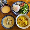 Arabian Kafe Jiji - スパイス料理ブッフェ(モロッコ風ハンバーグ、グリーンカレー、カプサ)