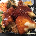 宅配 からあげ弁当 新前橋 うみんちゅ - 料理