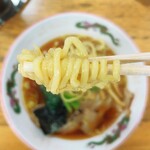 ラーメン フーマ - 「生姜醤油ラーメン」700円→350円　天空麺リフト