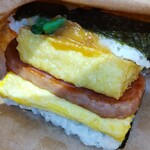 Pork tamago onigiri - 島豆腐の厚揚げ油味噌