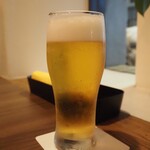 日本のお酒とごはんのお店 ムロマニ - 生ビール