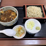 Oohama Naya - カレー丼セット冷たい蕎麦