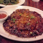 海南チキンライス 夢飯 - 大根餅のオムレツ５００円也