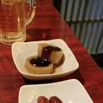 だるま茶屋 - お通しだけでも十分飲める