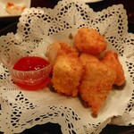 Restaurant Bar JUN - カマンベールチーズフライ　中トロトロです。ジャムでいただきます。